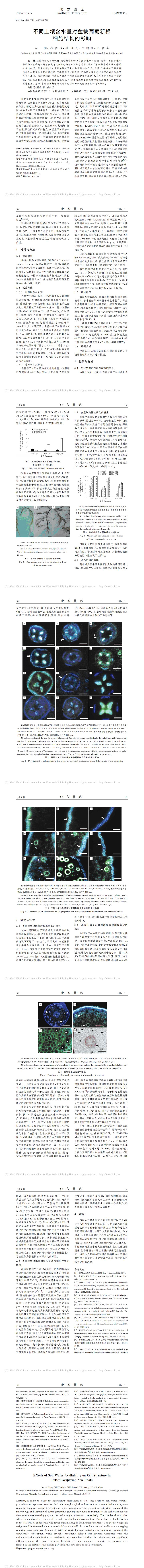 不同土壤含水量對盆栽葡萄新根細胞結(jié)構(gòu)的影響_宋陽_00.jpg